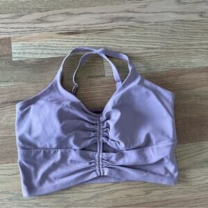 Athleta Women’s Cinch Longline Bra. Flora Pink Size Small